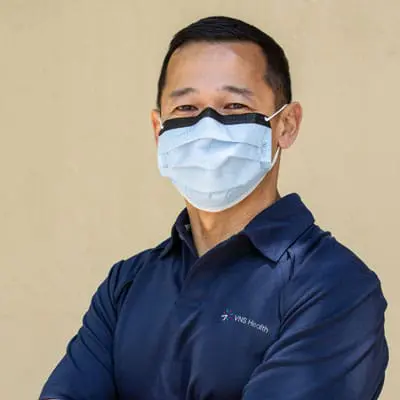 Headshot of VNS Health Home Care Aide Cidric Trinidad.