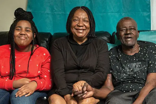 Portrait of Samuel smiling, featured as the cover image for a VNS Health patient story.