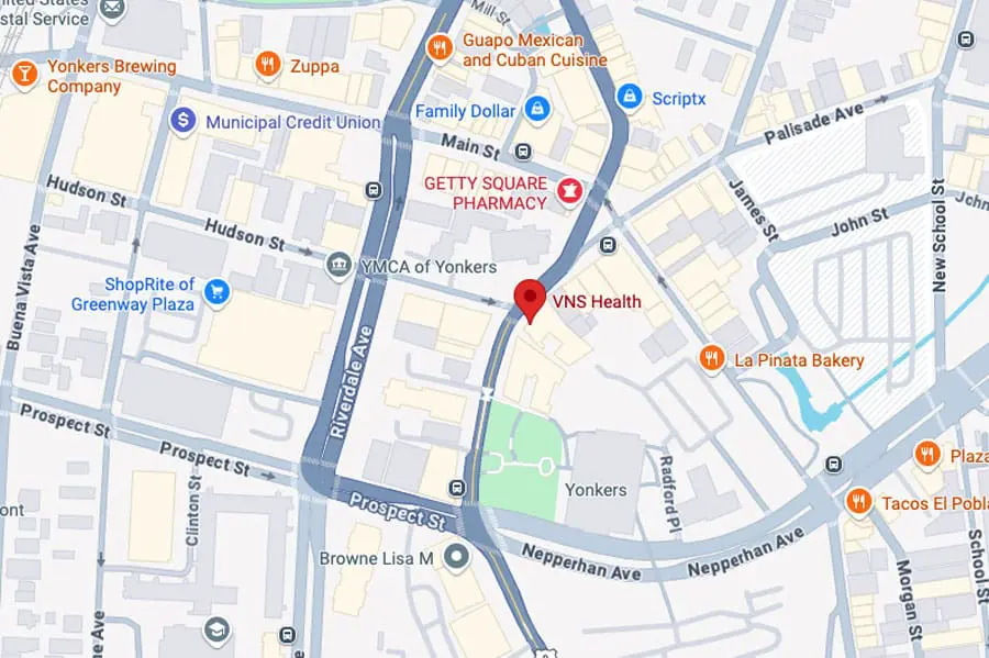 Personal Care Training Center map
