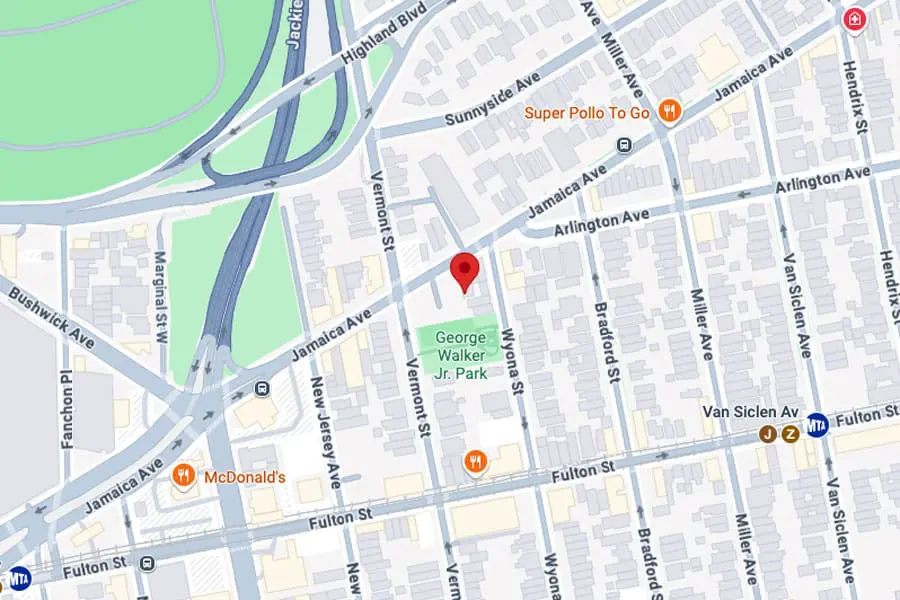 Behavioral Health Queens map