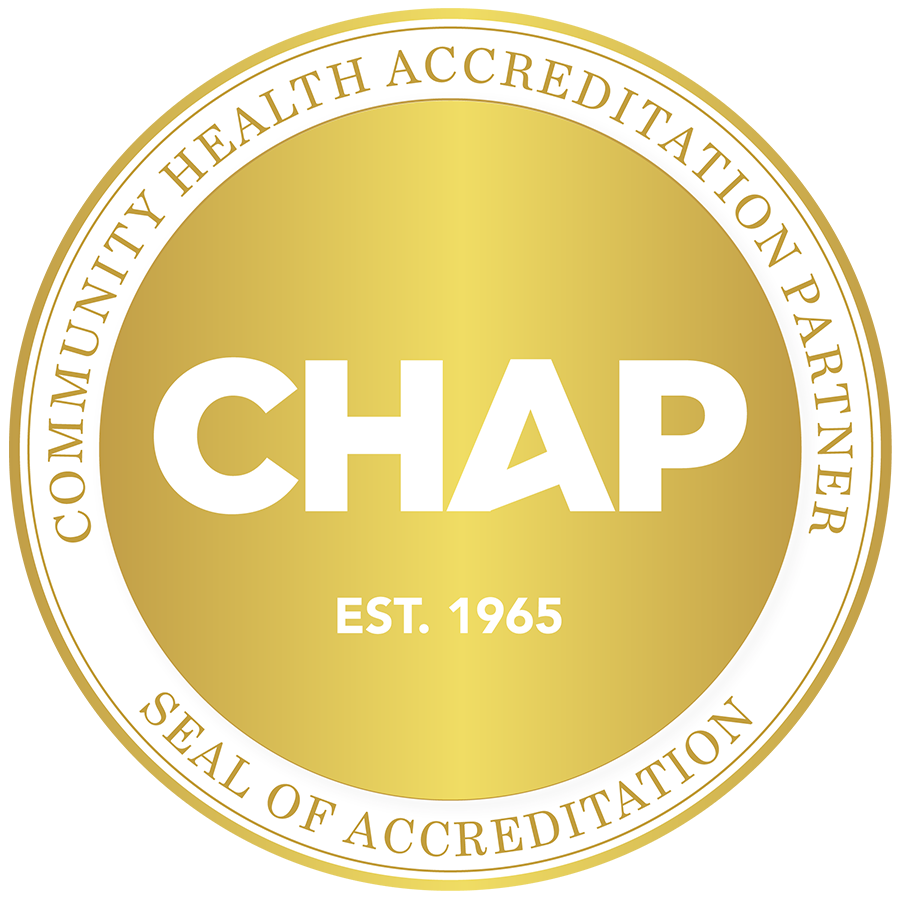 Community Health Accreditation Partner (CHAP) Deemed Status Seal of Accreditation