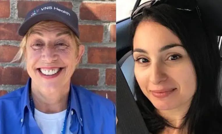 Photos of VNS Health RNs Nancy Girlando (Left) and Nicole Casiano (Right)