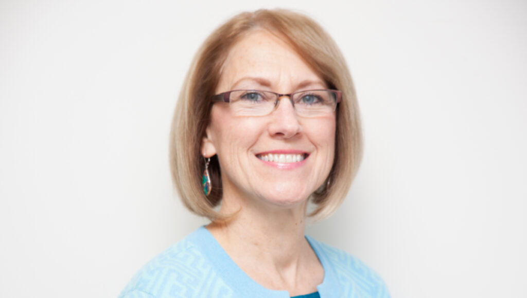 headshot of vns health vp and director of research center Kathryn Bowle