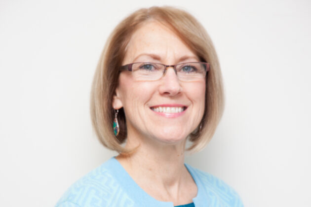 headshot of vns health vp and director of research center Kathryn Bowle