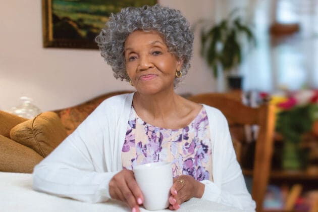 elderly woman