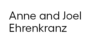 Anne and Joel Ehrenkranz