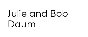 Julie and Bob Daum
