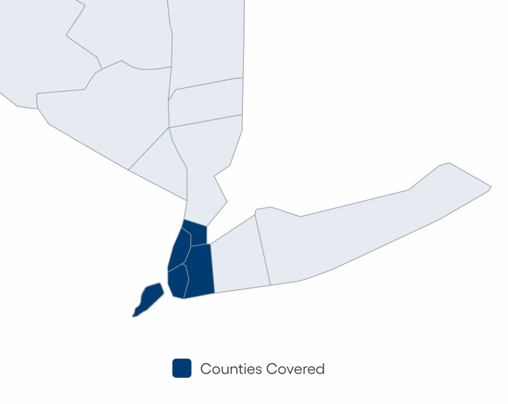 Hospice care services map